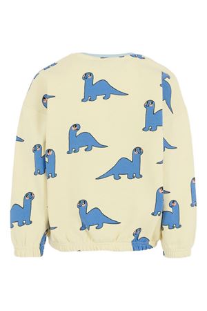 felpa in cotone bianco MINI RODINI KIDS | 2572011411OFFWHITE